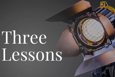 Three lessons stamp